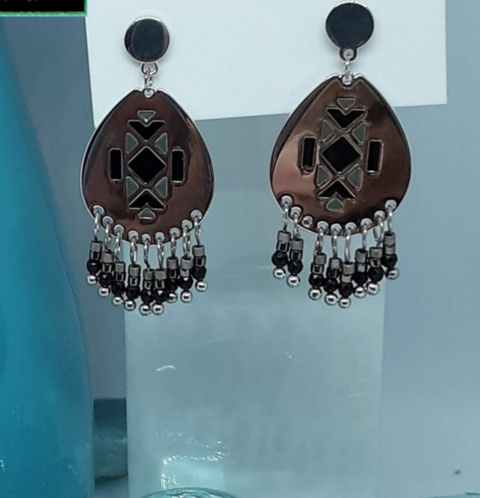 Delicate Alloy Jewelry Medium Size Earrings